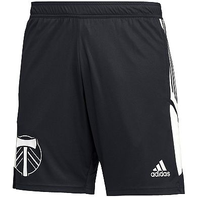 Men's adidas Black Portland Timbers Soccer Training AEROREADY Shorts