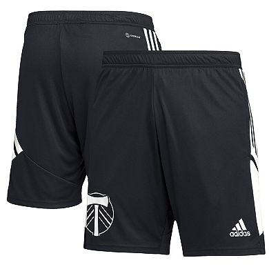 Men's adidas Black Portland Timbers Soccer Training AEROREADY Shorts