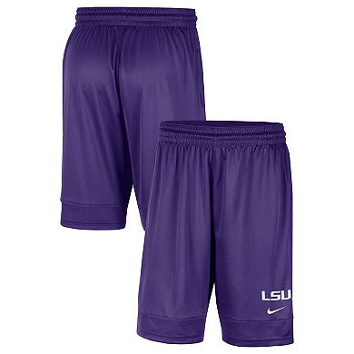 Men's Nike Purple LSU Tigers Fast Break Team Performance Shorts