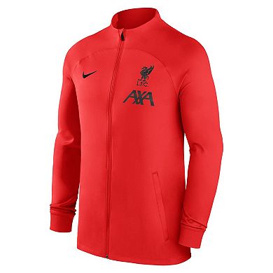 Men's Nike Red Liverpool Performance Strike Track Full-Zip Jacket