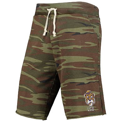Men's Camo Alternative Apparel LSU Tigers Victory Lounge Shorts