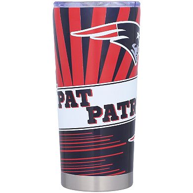 New England Patriots 20oz. Stainless Steel Mascot Tumbler