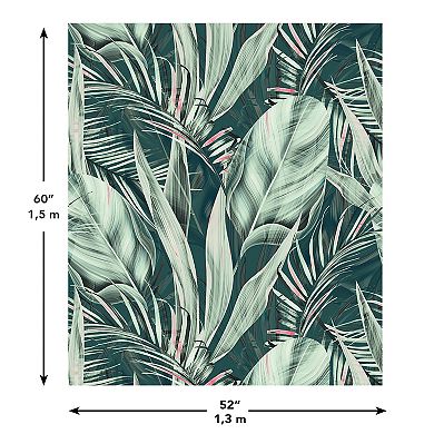 RoomMates Tropical Plants Tapestry Wall Decal