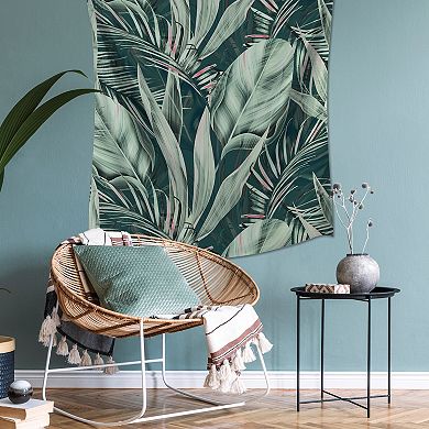 RoomMates Tropical Plants Tapestry Wall Decal