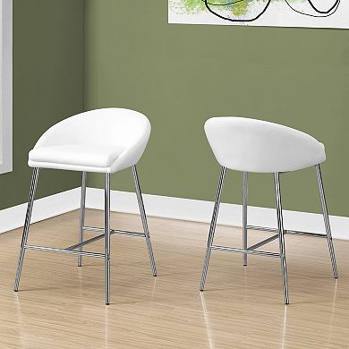 Monarch Low Back Counter Stool 2-piece Set