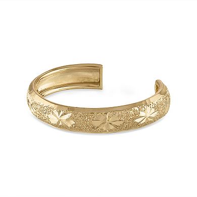 Amella Jewels 10k Gold 3 mm Textured Toe Ring