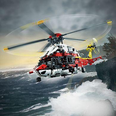 LEGO Technic Airbus H175 Rescue Helicopter 42145 Model Building Kit (2,001 Pieces)