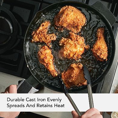 KitchenAid Seasoned Cast-Iron Skillet