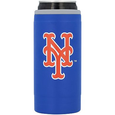 New York Mets 12oz. Flipside Powdercoat Slim Can Cooler