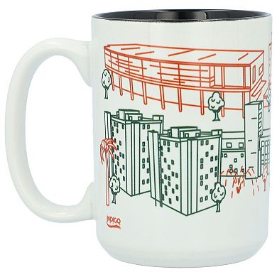 Miami Hurricanes 15oz. Campus Line Art Mug