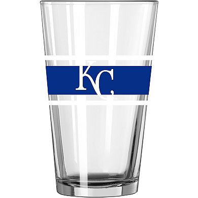 Kansas City Royals 16oz. Stripe Pint Glass