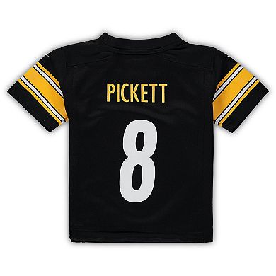 Toddler Nike Kenny Pickett Black Pittsburgh Steelers Game Jersey