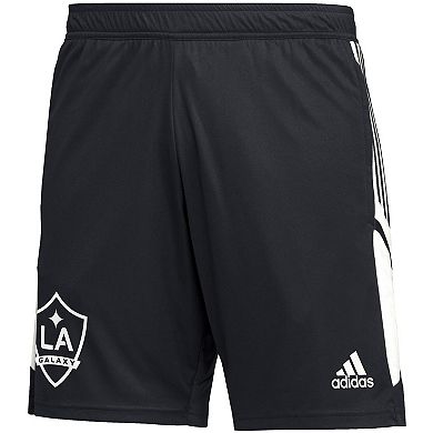 Men's adidas Black LA Galaxy Soccer Training AEROREADY Shorts