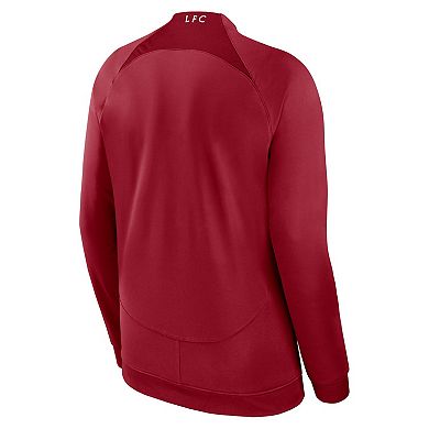 Men's Nike Red Liverpool Academy Pro Anthem Raglan Performance Full-Zip Jacket