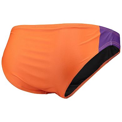 Women's FOCO Orange Clemson Tigers Wordmark Bikini Bottom