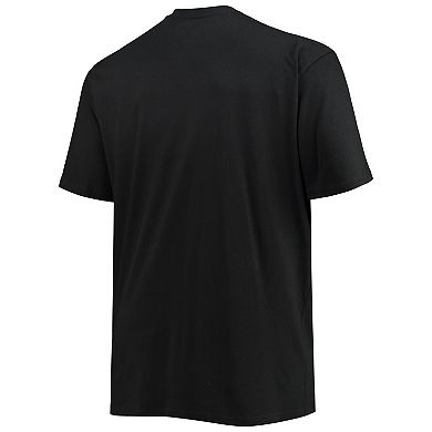 Men's Black Memphis Grizzlies Big & Tall Pop T-Shirt