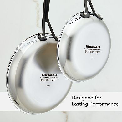 KitchenAid 5-Ply Clad Stainless Steel Frypan