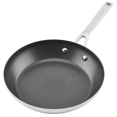 KitchenAid 3-Ply Base Stainless Steel Nonstick Frypan