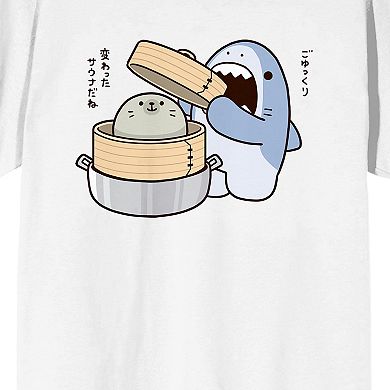 Men's Samezu Shark Jaggy And Yummy Tee