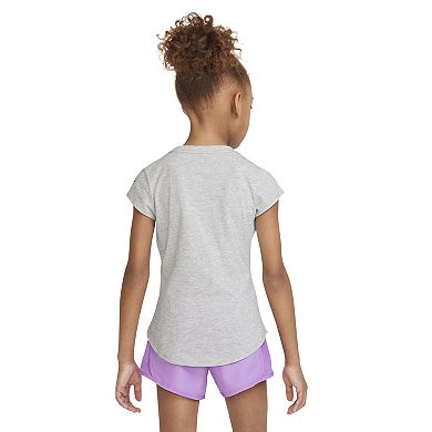 Girl 4-6x Nike Floral Logo Tee