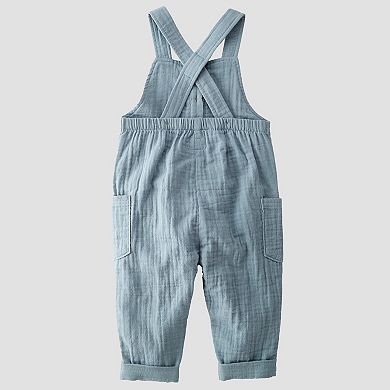 Baby Little Planet by Carter's Organic Cotton Gauze Overalls