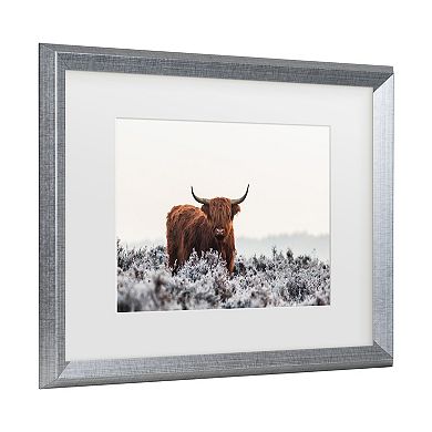 Highlander Cow Framed Wall Art