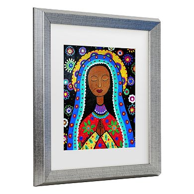 Trademark Fine Art Prisarts Our Lady Of Guadalupe II Matted Framed Art