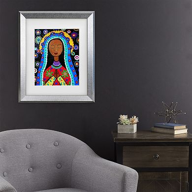 Trademark Fine Art Prisarts Our Lady Of Guadalupe II Matted Framed Art