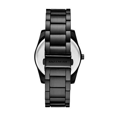 Skechers® Men's Black Watch and Bracelets Set