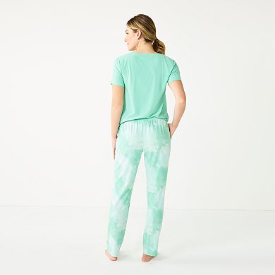 Petite Sonoma Goods For Life?? 3-piece Pajama Top, Pajama Shorts & Pajama Pants Sleep Set