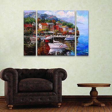 Joval At Sea Canvas Wall Art 3-piece Set