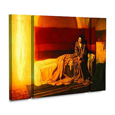 Henry Ossawa Tanner The Annunciation Canvas Wall Art 3-piece Set