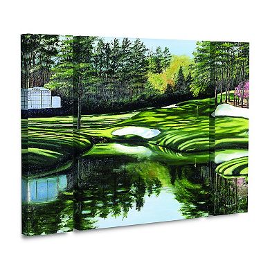 Masters Golf Canvas Wall Art 3-piece Set