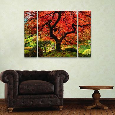 The Tree Vertical Canvas Wall Art 3-piece Set