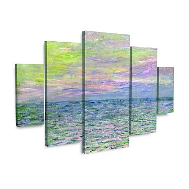 Trademark Fine Art Jane Deakin Valley of the Waterfalls Multi Panel Art Set Large Diamond