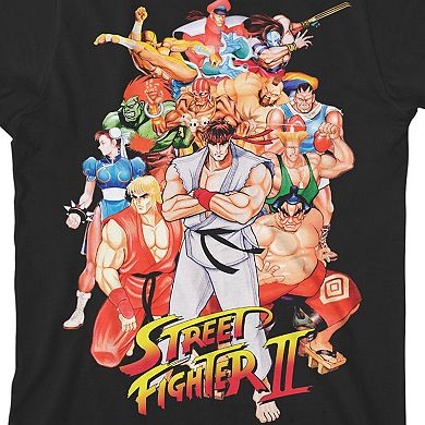 Boys 8-20 Street Fighter Video Game Graphic Tee