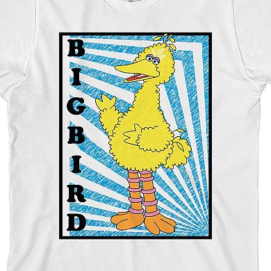 Boys 8-20 Big Bird Sesame Street Graphic Tee