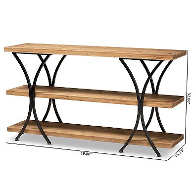 Baxton Studio Terrell Console Table