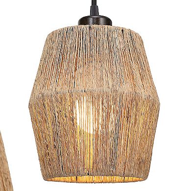 Three Hanging Shades Floor Lamp