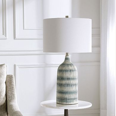 Casual Textured Ceramic Table Lamp