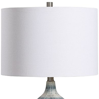 Casual Textured Ceramic Table Lamp