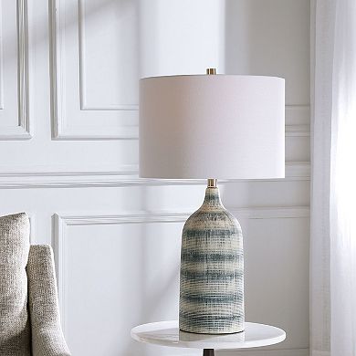 Casual Textured Ceramic Table Lamp