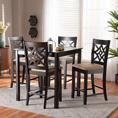 Baxton Studio Nicolette Pub 5-piece Set