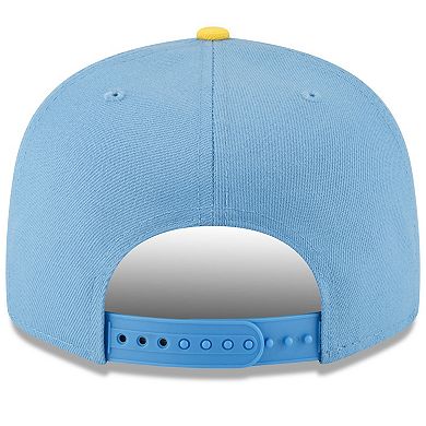 Youth New Era Powder Blue Milwaukee Brewers 2022 City Connect 9FIFTY Snapback Adjustable Hat