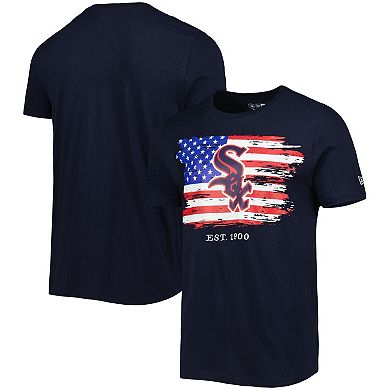 Men's New Era Navy Chicago White Sox 4th of July Jersey T-Shirt