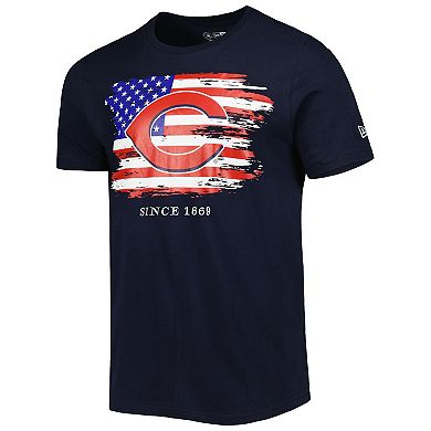 Men's New Era Navy Cincinnati Reds 4th of July Jersey T-Shirt