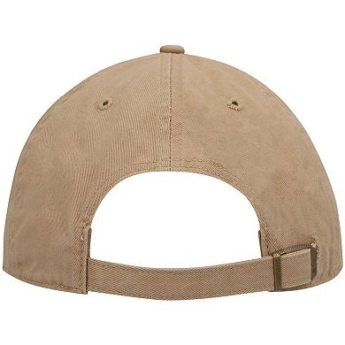 Men's '47 Khaki Dallas Cowboys Primary Clean Up Adjustable Hat