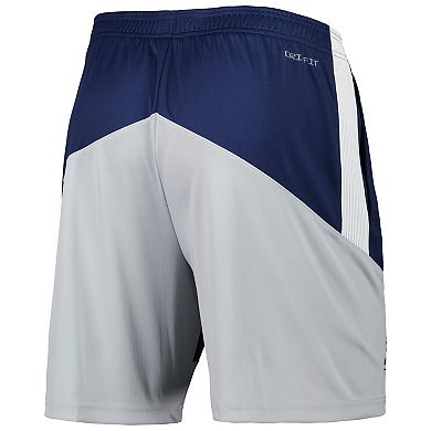 Men's Nike Navy/Gray BYU Cougars Performance Player Shorts