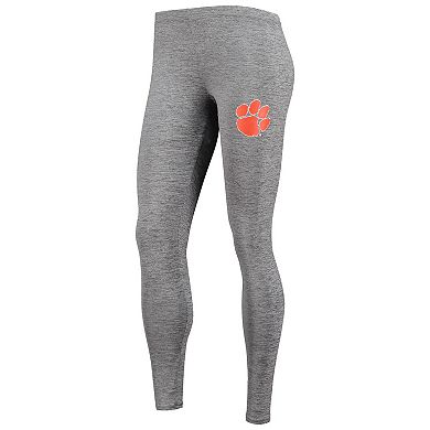 Women's Concepts Sport Charcoal/White Clemson Tigers Tank Top & Leggings Sleep Set