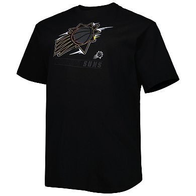 Men's Black Phoenix Suns Big & Tall Pop T-Shirt